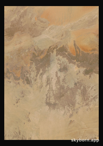 The Earth on 8 April 2019 · Sahara, Algeria