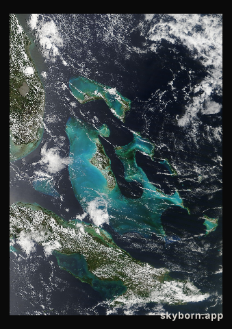 The Earth on 12 April 2019 · Bahamas