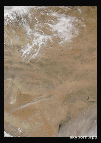 The Earth on 20 April 2019 · Gobi Desert