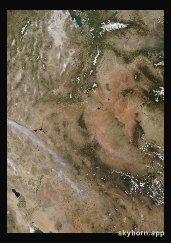 The Earth on 11 June 2019 · Colorado Plateau