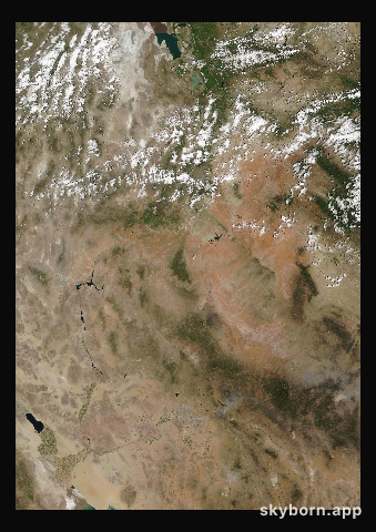 The Earth on 20 June 2019 · Colorado Plateau