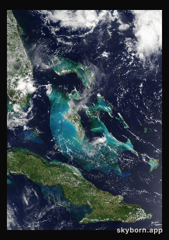 The Earth on 30 June 2019 · Bahamas