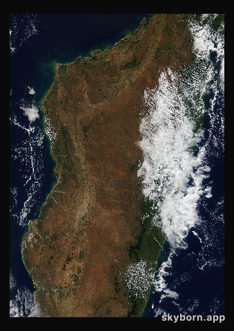The Earth on 2 July 2019 · Madagascar