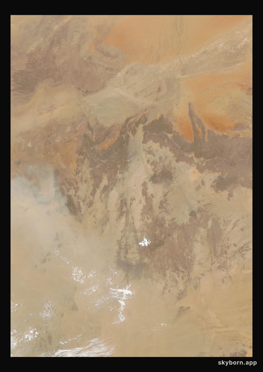 The Earth on 6 July 2019 · Sahara, Algeria