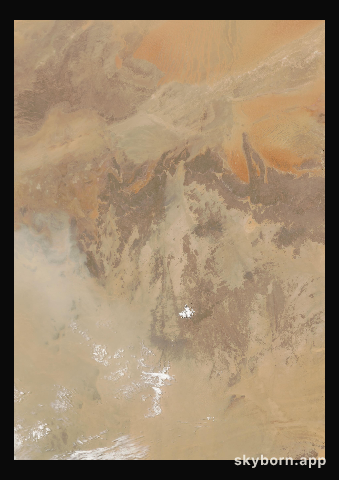The Earth on 6 July 2019 · Sahara, Algeria