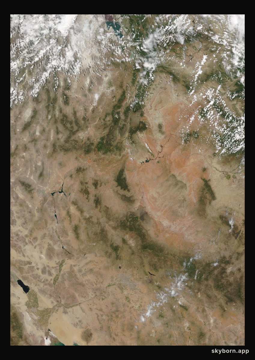 The Earth on 8 July 2019 · Colorado Plateau