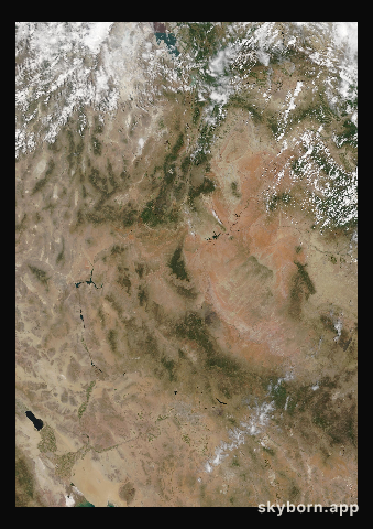 The Earth on 8 July 2019 · Colorado Plateau