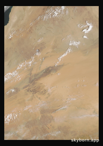 The Earth on 22 July 2019 · Eye of the Sahara, Mauritania