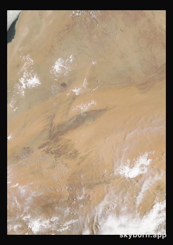 The Earth on 24 July 2019 · Eye of the Sahara, Mauritania