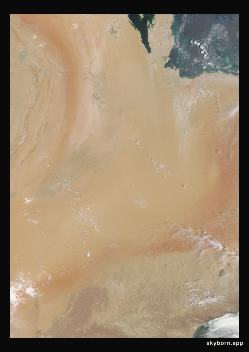 The Earth on 2 September 2019 · Empty Quarter, Arabia