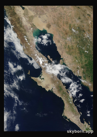The Earth on 3 September 2019 · Baja California
