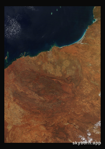 The Earth on 9 September 2019 · Pilbara, Western Australia