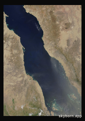 The Earth on 12 September 2019 · Red Sea