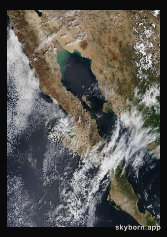 The Earth on 13 September 2019 · Baja California