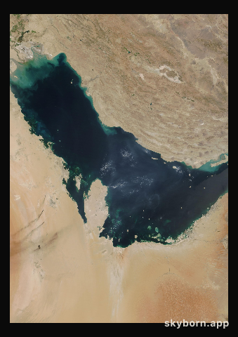 The Earth on 20 September 2019 · Persian Gulf