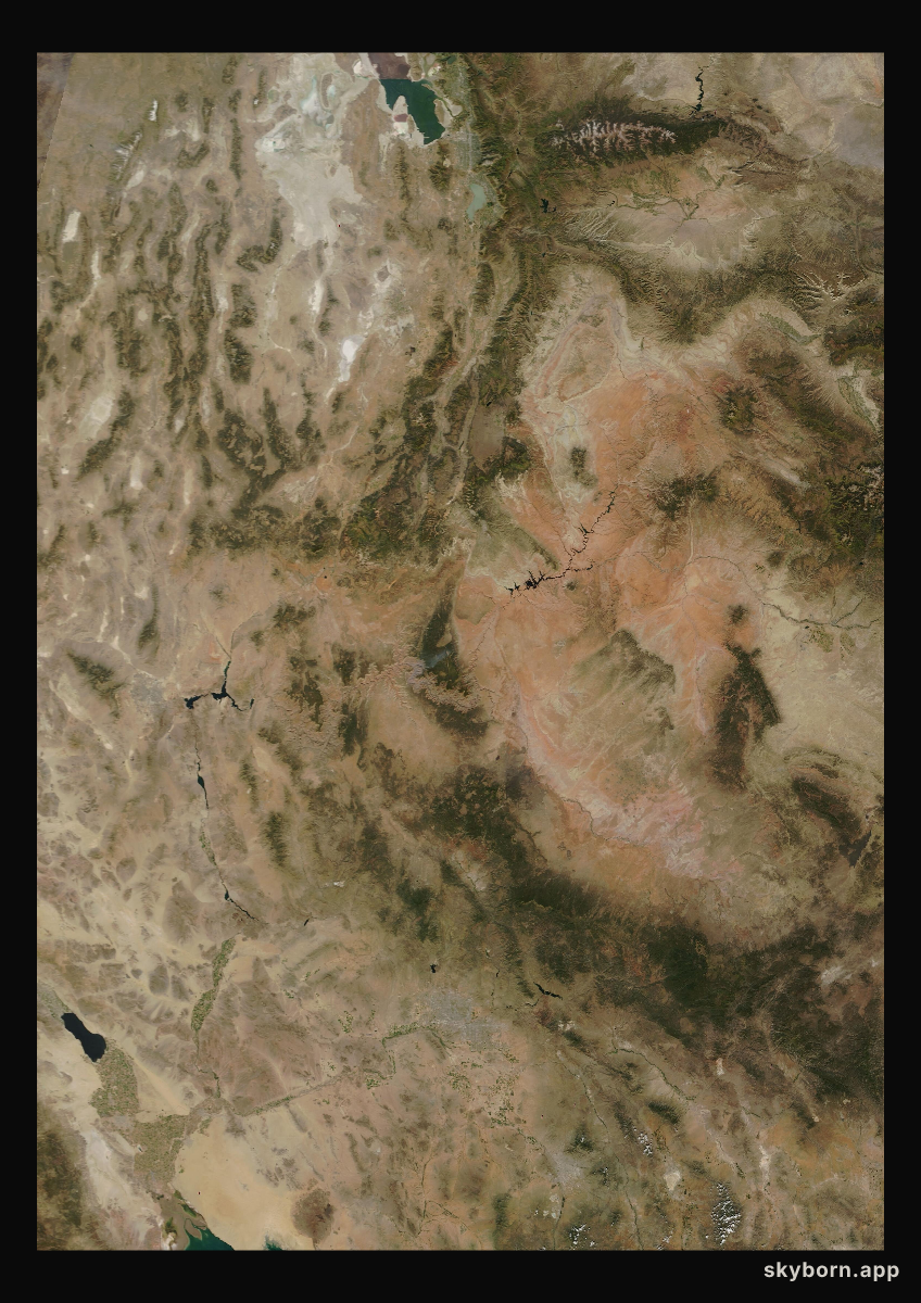 The Earth on 5 October 2019 · Colorado Plateau