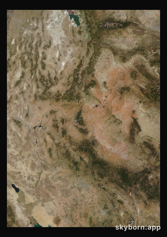 The Earth on 5 October 2019 · Colorado Plateau