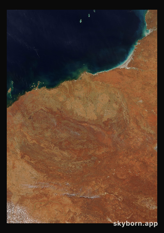 The Earth on 2 November 2019 · Pilbara, Western Australia