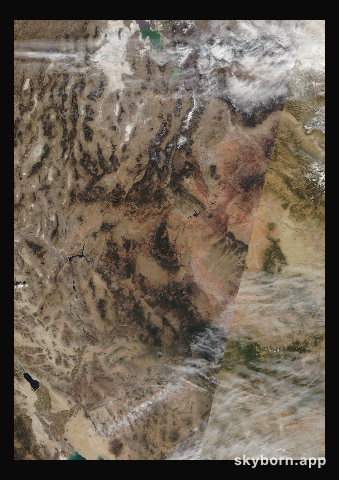 The Earth on 3 November 2019 · Colorado Plateau