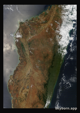 The Earth on 5 November 2019 · Madagascar