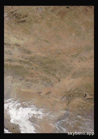 The Earth on 7 November 2019 · Gobi Desert
