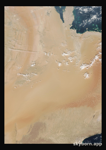 The Earth on 9 November 2019 · Empty Quarter, Arabia