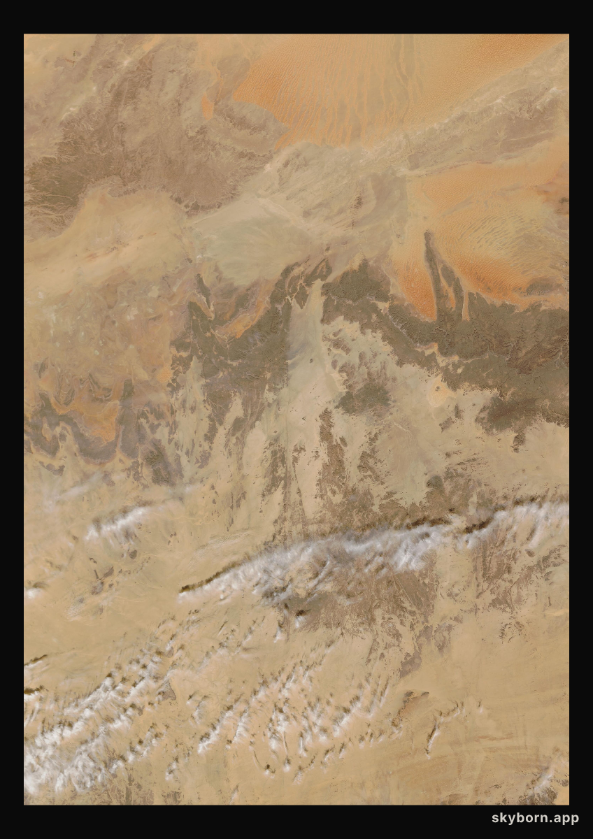 The Earth on 18 November 2019 · Sahara, Algeria