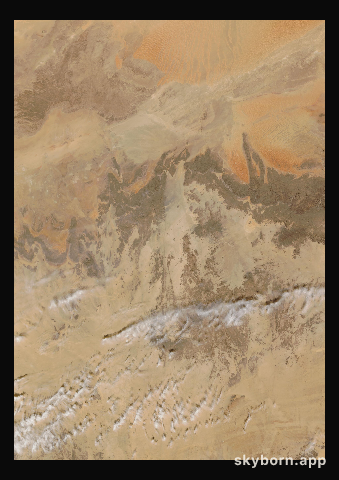 The Earth on 18 November 2019 · Sahara, Algeria