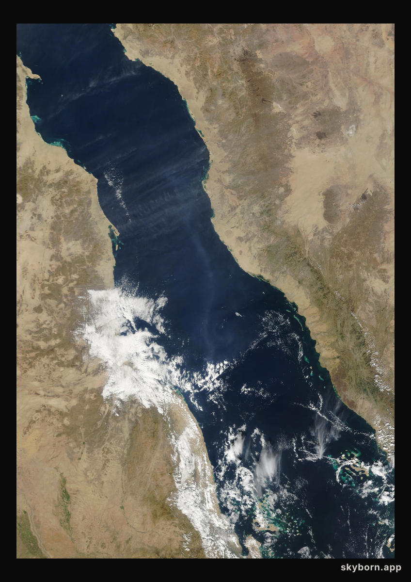 The Earth on 26 November 2019 · Red Sea