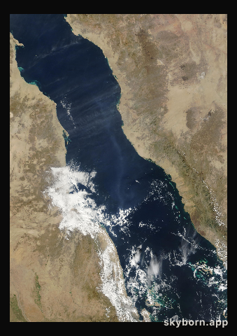 The Earth on 26 November 2019 · Red Sea