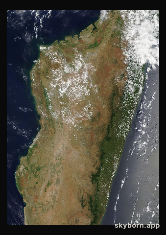The Earth on 4 December 2019 · Madagascar