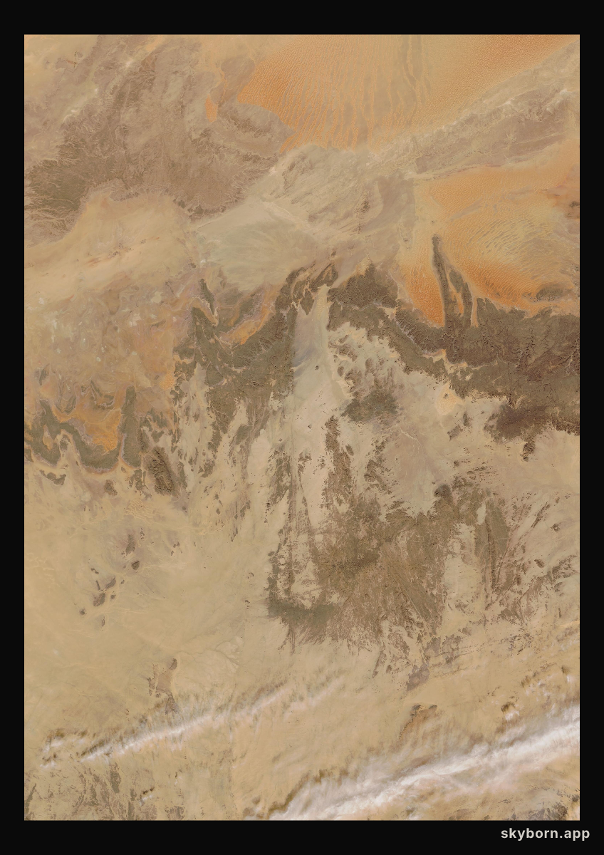 The Earth on 11 December 2019 · Sahara, Algeria