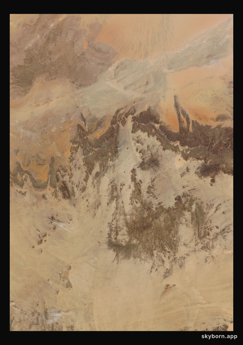 The Earth on 14 December 2019 · Sahara, Algeria