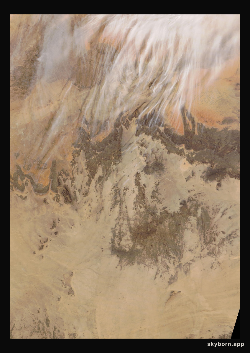 The Earth on 21 December 2019 · Sahara, Algeria