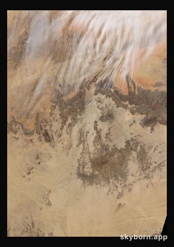 The Earth on 21 December 2019 · Sahara, Algeria