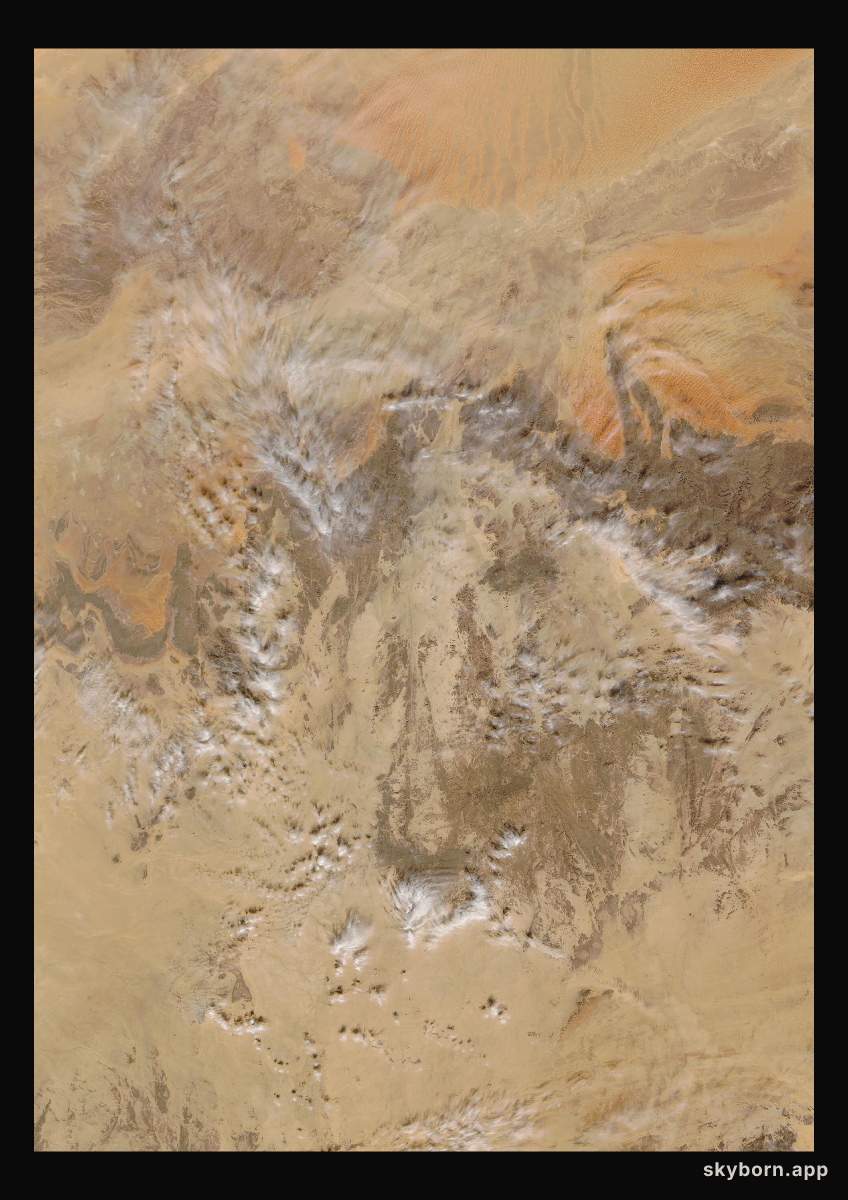 The Earth on 27 December 2019 · Sahara, Algeria