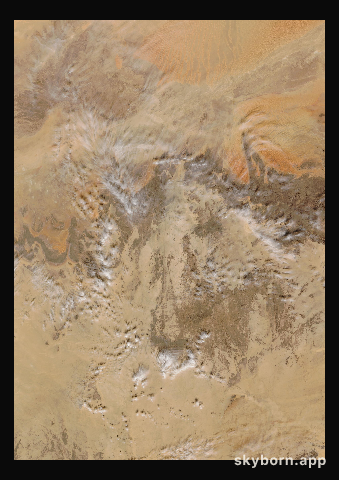 The Earth on 27 December 2019 · Sahara, Algeria