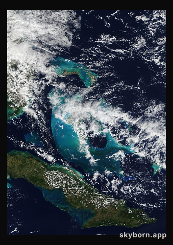 The Earth on 28 December 2019 · Bahamas