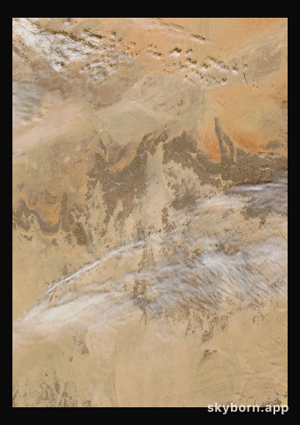 The Earth on 7 January 2020 · Sahara, Algeria