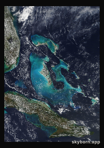 The Earth on 12 February 2020 · Bahamas