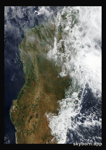 The Earth on 14 March 2020 · Madagascar