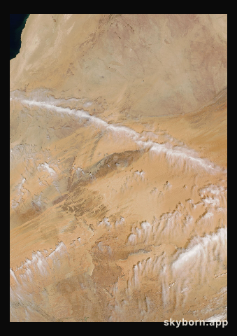 The Earth on 29 March 2020 · Eye of the Sahara, Mauritania