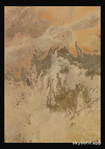The Earth on 4 April 2020 · Sahara, Algeria