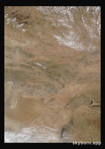 The Earth on 20 April 2020 · Gobi Desert