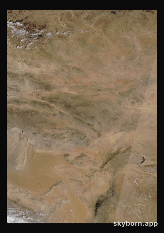 The Earth on 23 April 2020 · Gobi Desert