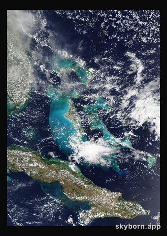 The Earth on 29 April 2020 · Bahamas