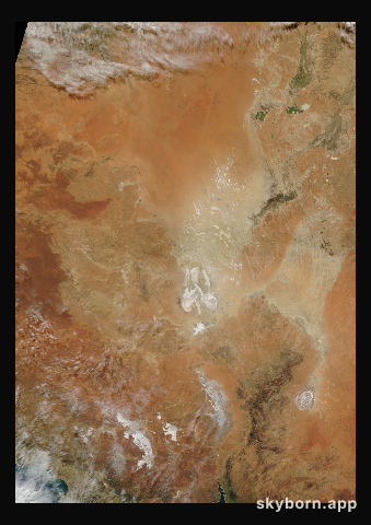 The Earth on 4 June 2020 · Lake Eyre, Australia