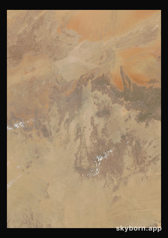 The Earth on 11 June 2020 · Sahara, Algeria