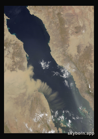 The Earth on 19 June 2020 · Red Sea