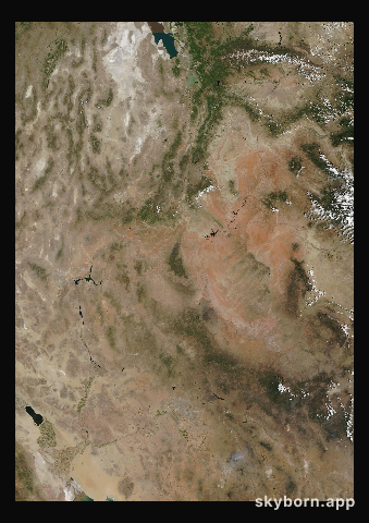 The Earth on 22 June 2020 · Colorado Plateau